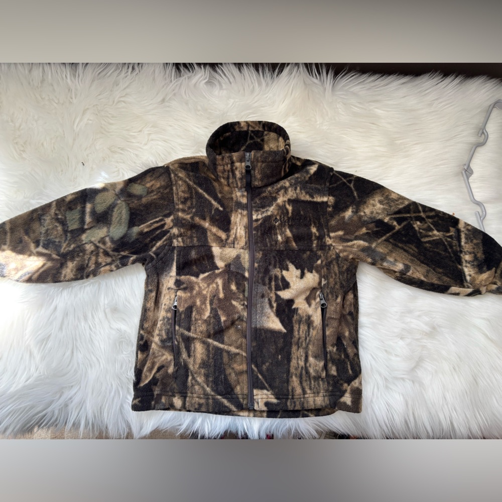 Camouflage Zip-Up Jacket